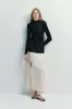 Marcy Slit Front Midi Skirt sold by Rue Sophie