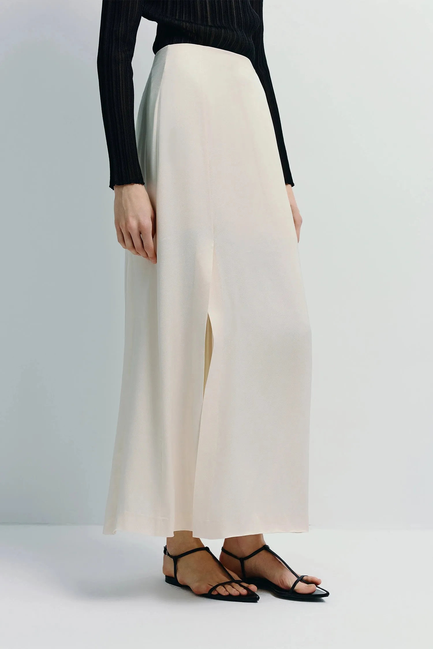 Marcy Slit Front Midi Skirt sold by Rue Sophie product image thumbnail 4