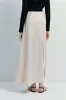 Marcy Slit Front Midi Skirt sold by Rue Sophie
