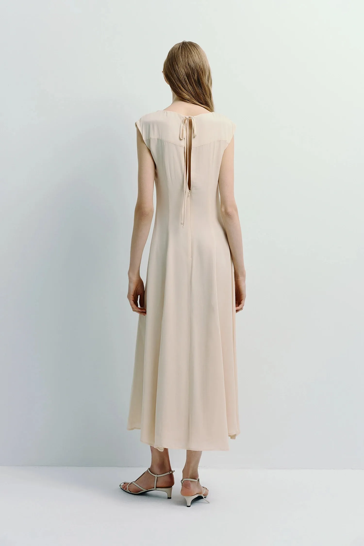 Geordie Slit Front Dress sold by Rue Sophie product image thumbnail 4