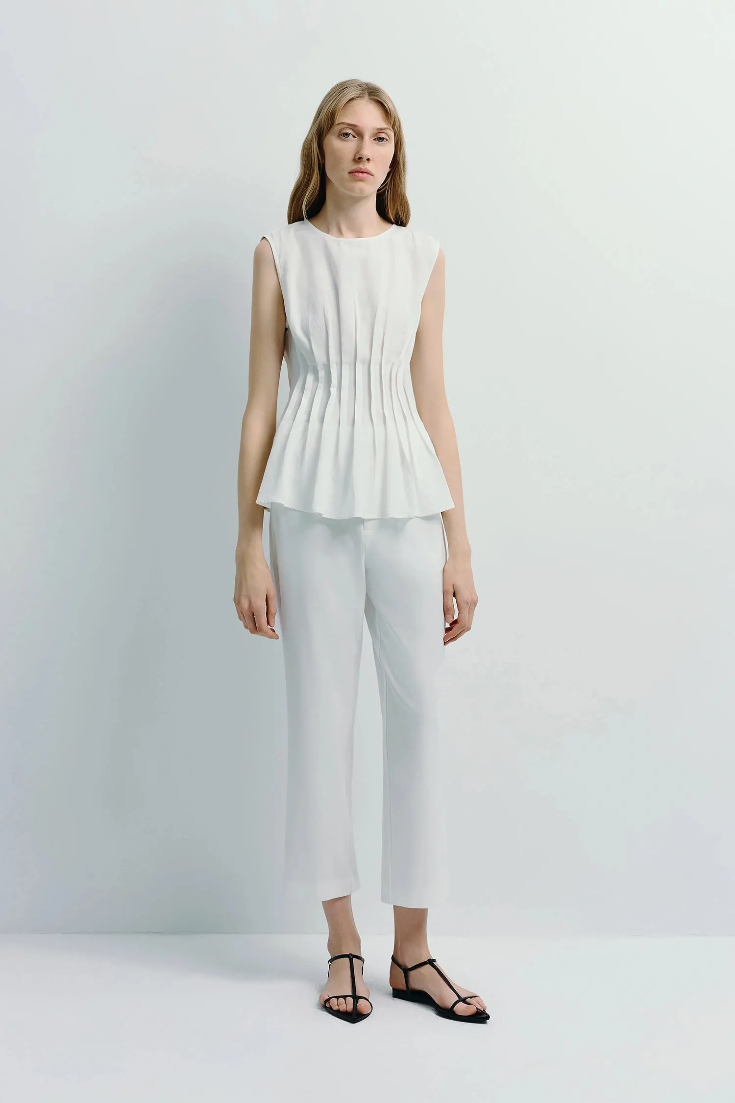 Giulietta Pintuck Top sold by Rue Sophie product image thumbnail 4