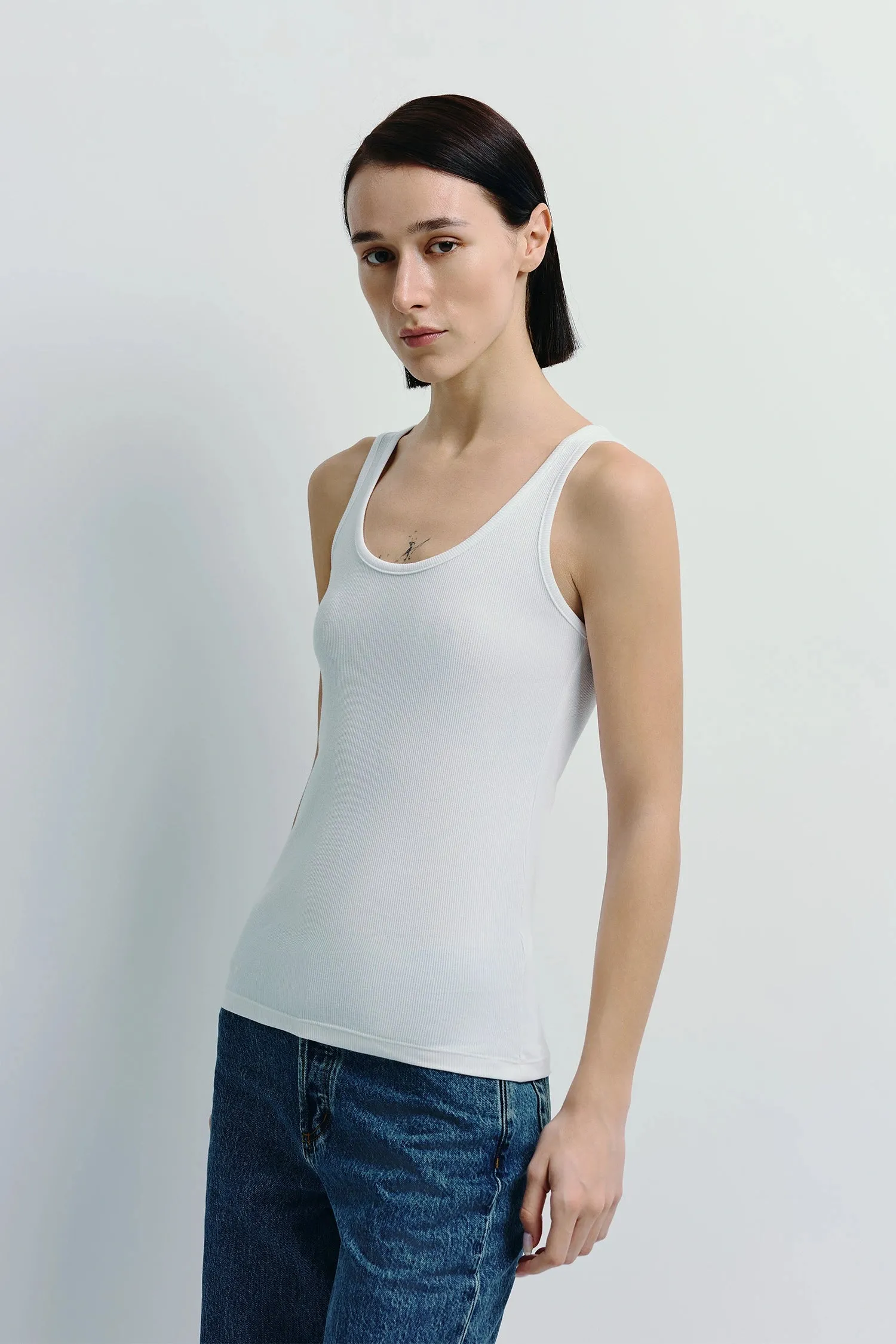 Finley Ribbed Tank sold by Rue Sophie product image thumbnail 2