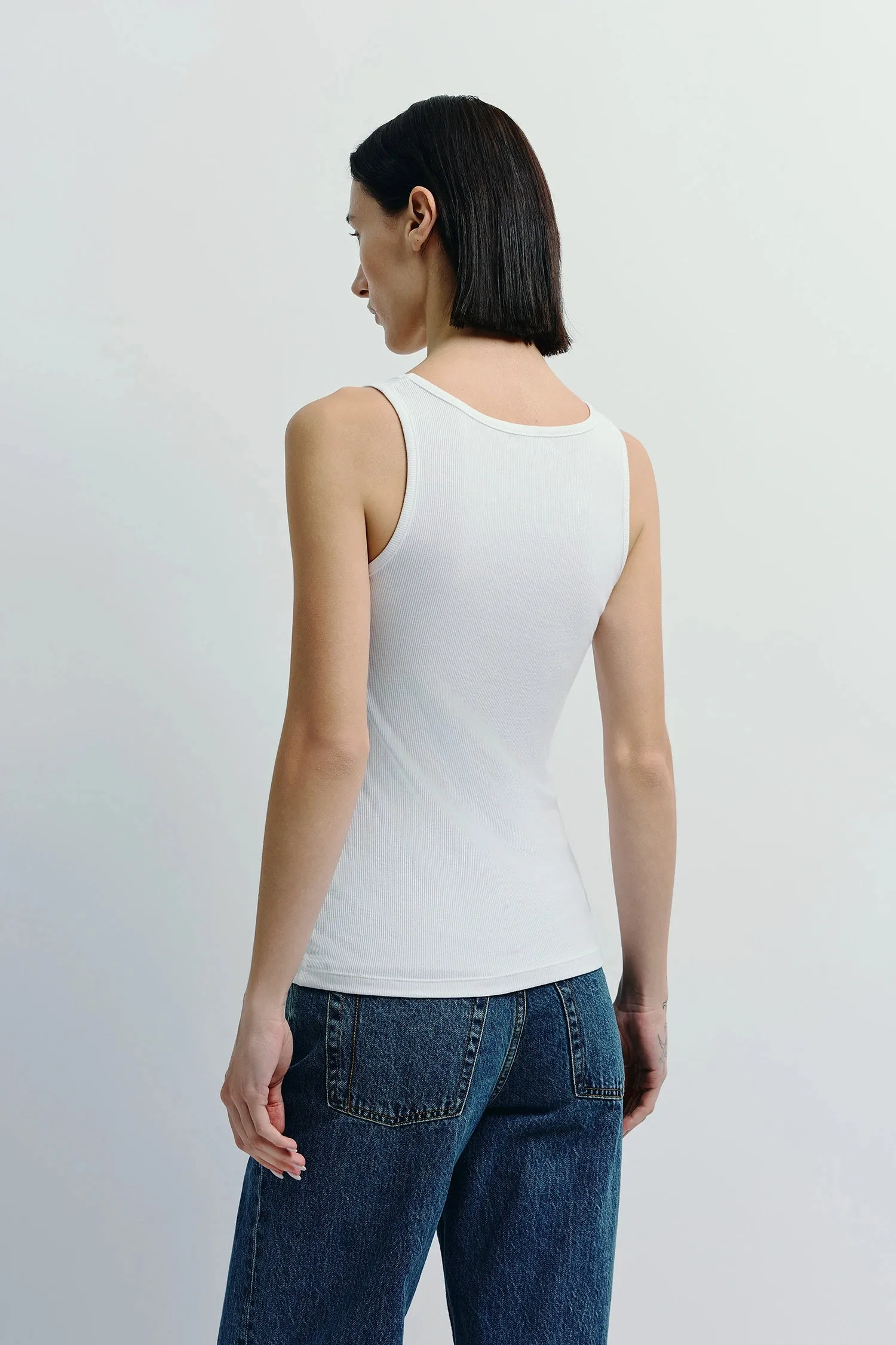 Finley Ribbed Tank sold by Rue Sophie product image thumbnail 3