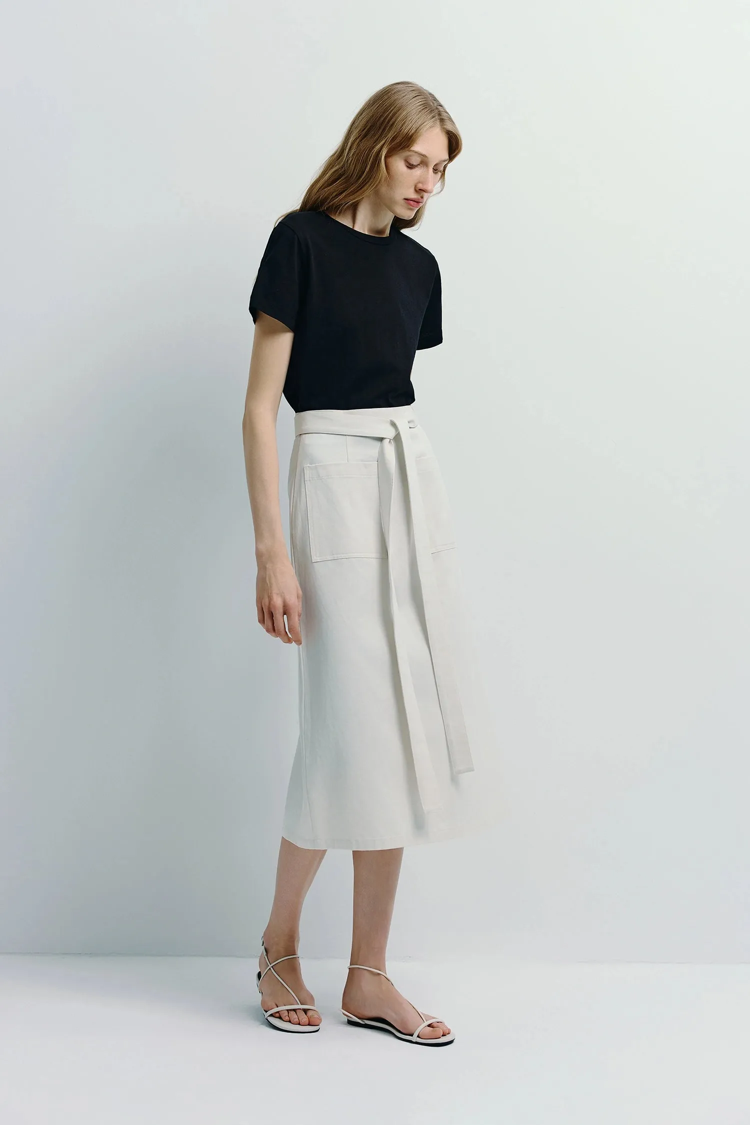 Jolene Tie Waist Skirt sold by Rue Sophie product image thumbnail 2