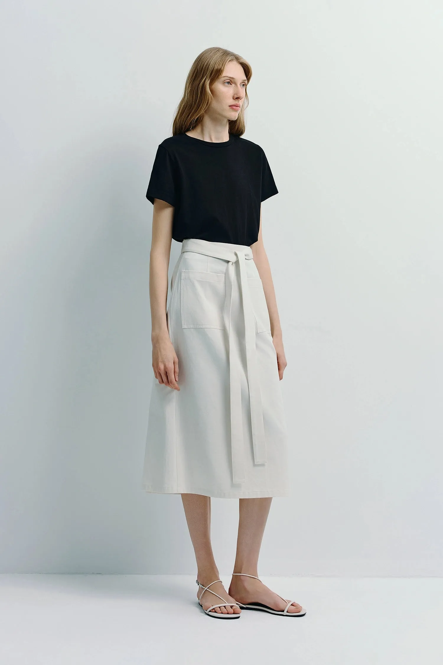 Jolene Tie Waist Skirt sold by Rue Sophie