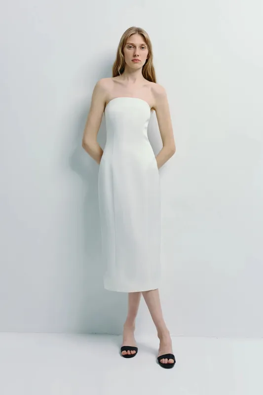 Lorraine Strapless Dress sold by Rue Sophie