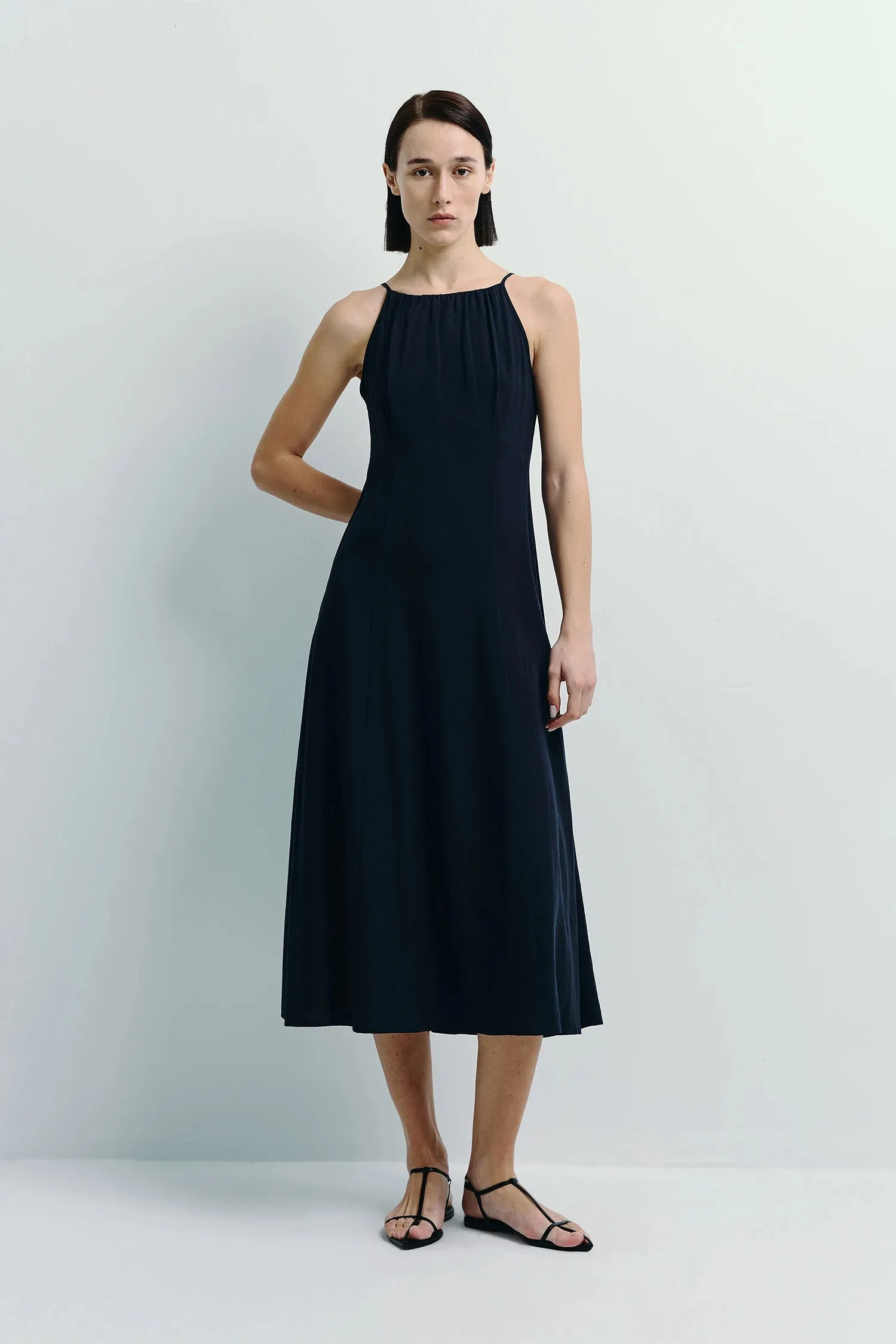 Marceline Halter Cami Dress sold by Rue Sophie product image thumbnail 3