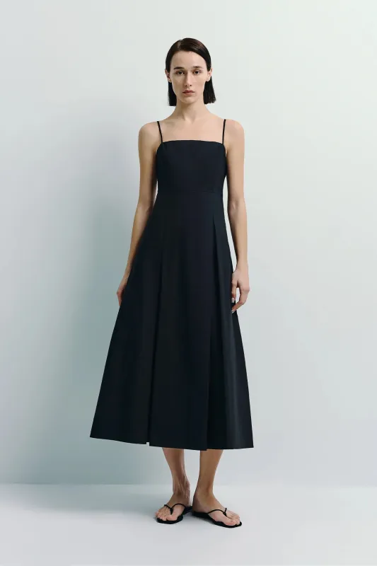 Nantes Pleat Front Cami Dress sold by Rue Sophie