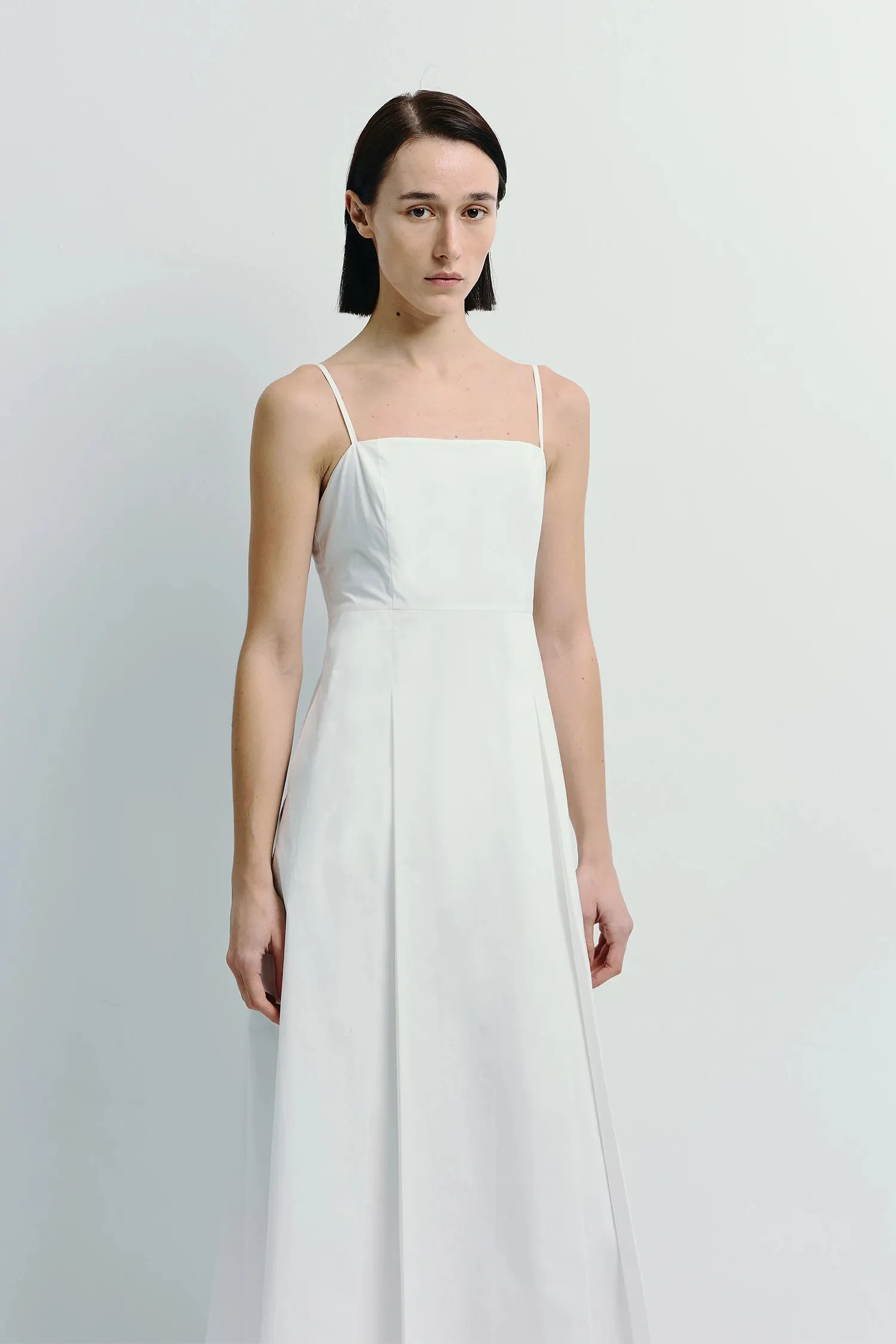 Nantes Pleat Front Cami Dress sold by Rue Sophie product image thumbnail 5