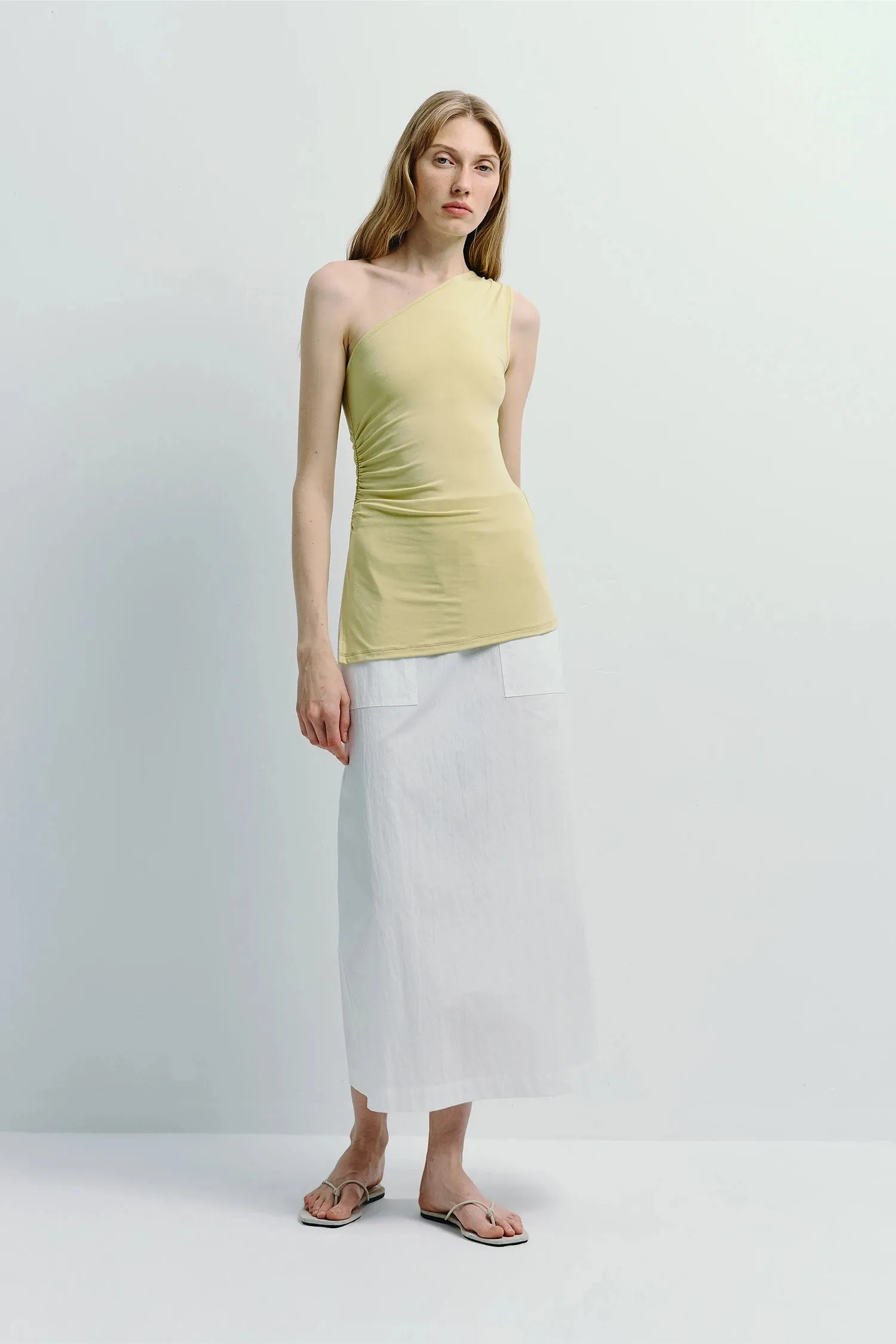 Savoie Crinkled Poplin Skirt sold by Rue Sophie product image thumbnail 3