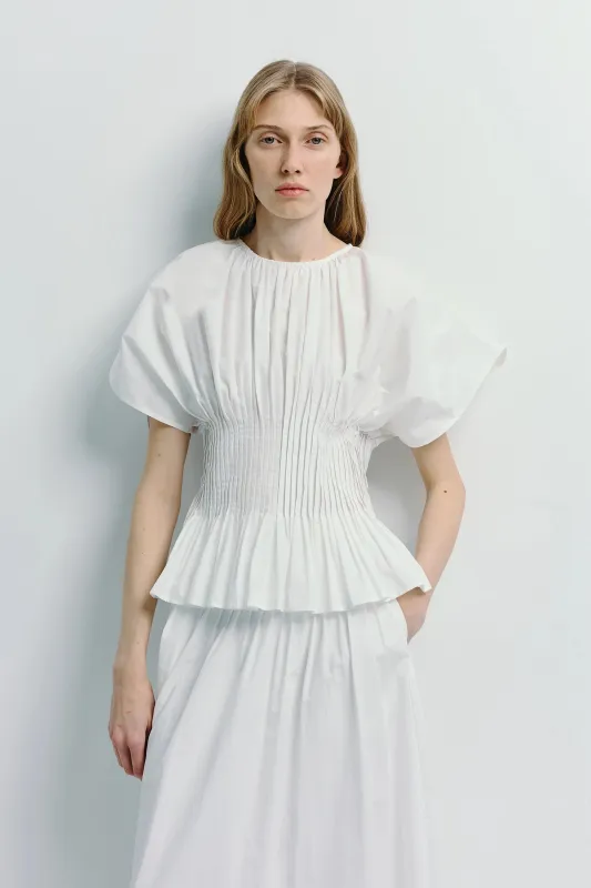 Piquenique Pintuck Shirt sold by Rue Sophie