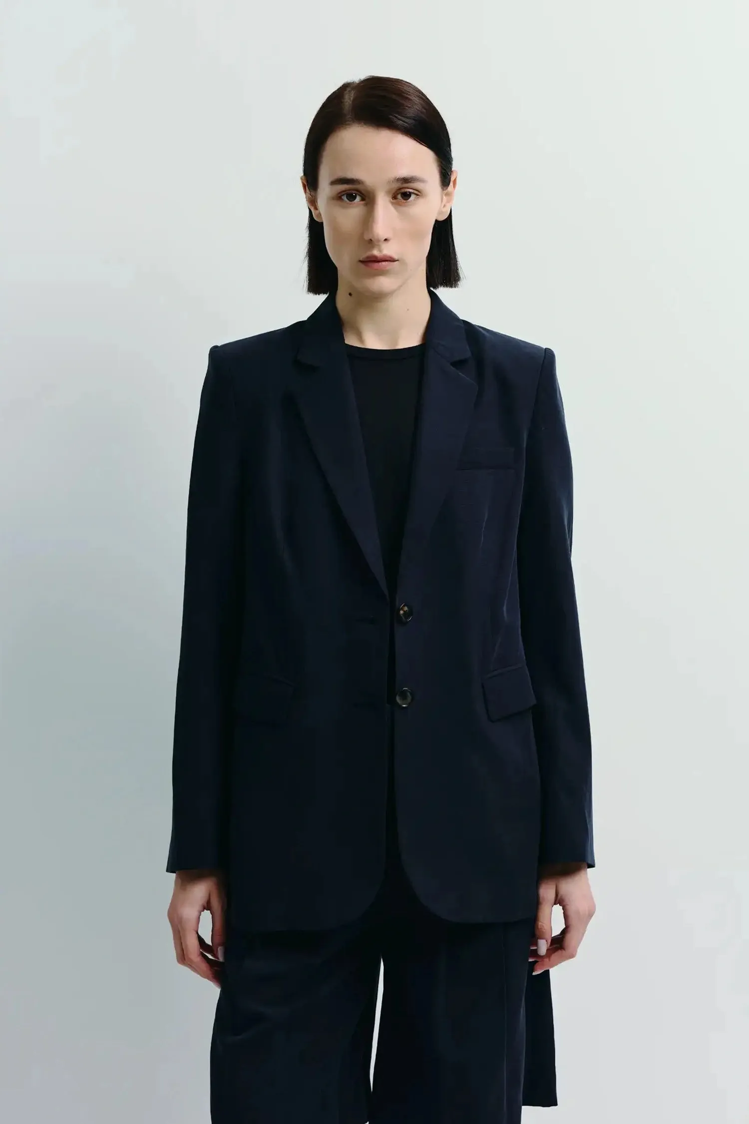 École Linen Blazer sold by Rue Sophie product image thumbnail 5