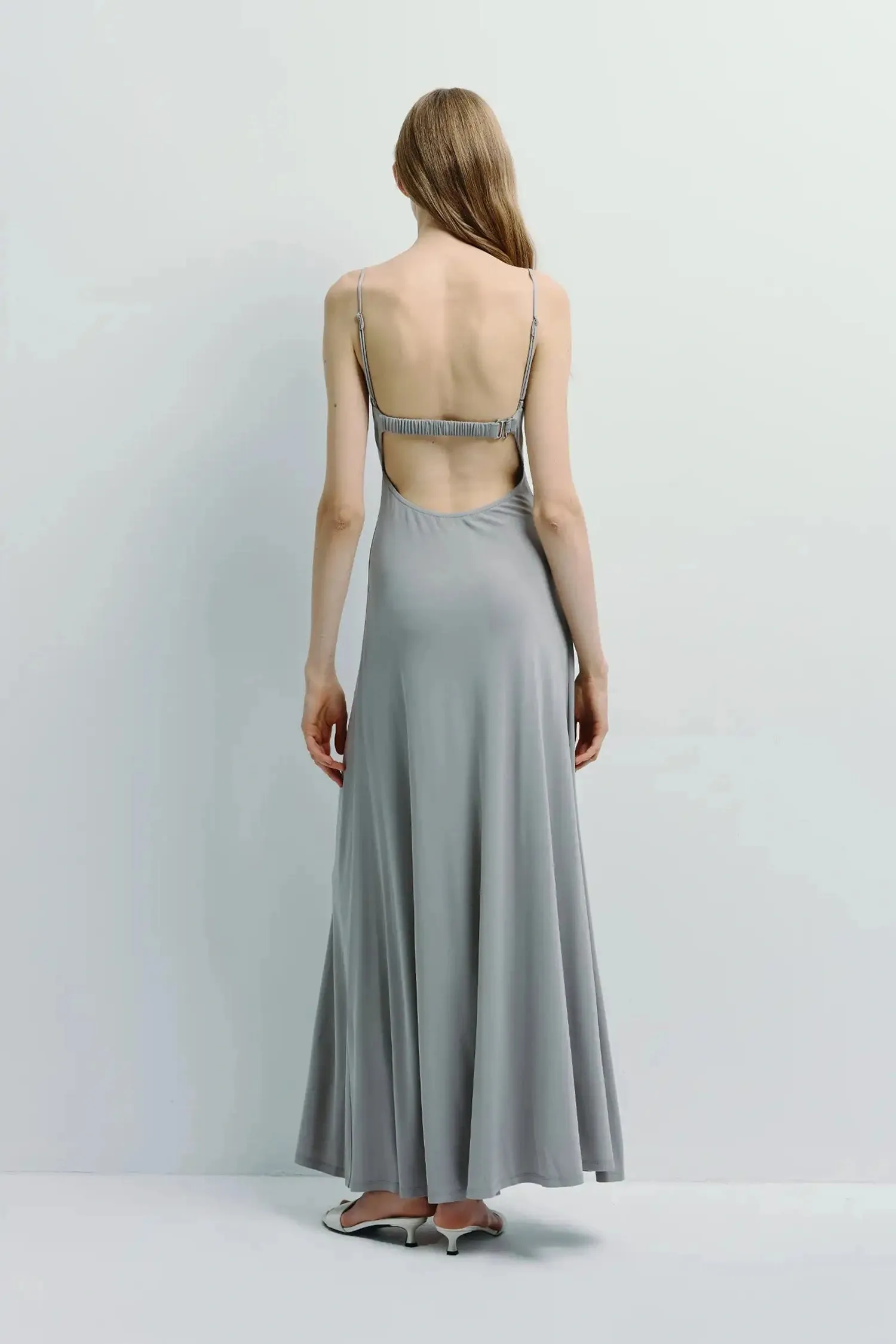 Vivienne Flared Cami Dress sold by Rue Sophie product image thumbnail 5