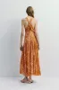 Gisele Deep V-Neck Maxi Dress sold by Rue Sophie