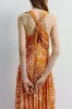 Gisele Deep V-Neck Maxi Dress sold by Rue Sophie