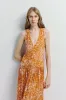 Gisele Deep V-Neck Maxi Dress sold by Rue Sophie