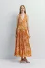 Gisele Deep V-Neck Maxi Dress sold by Rue Sophie