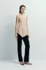 Agmes Handkerchief Hem Top sold by Rue Sophie
