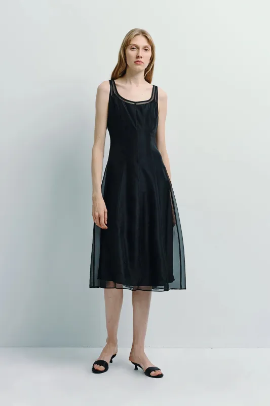 Anouk Organza Midi Dress sold by Rue Sophie