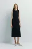 Antoine Tie Waist Midi Dress sold by Rue Sophie