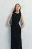 Antoine Tie Waist Midi Dress sold by Rue Sophie