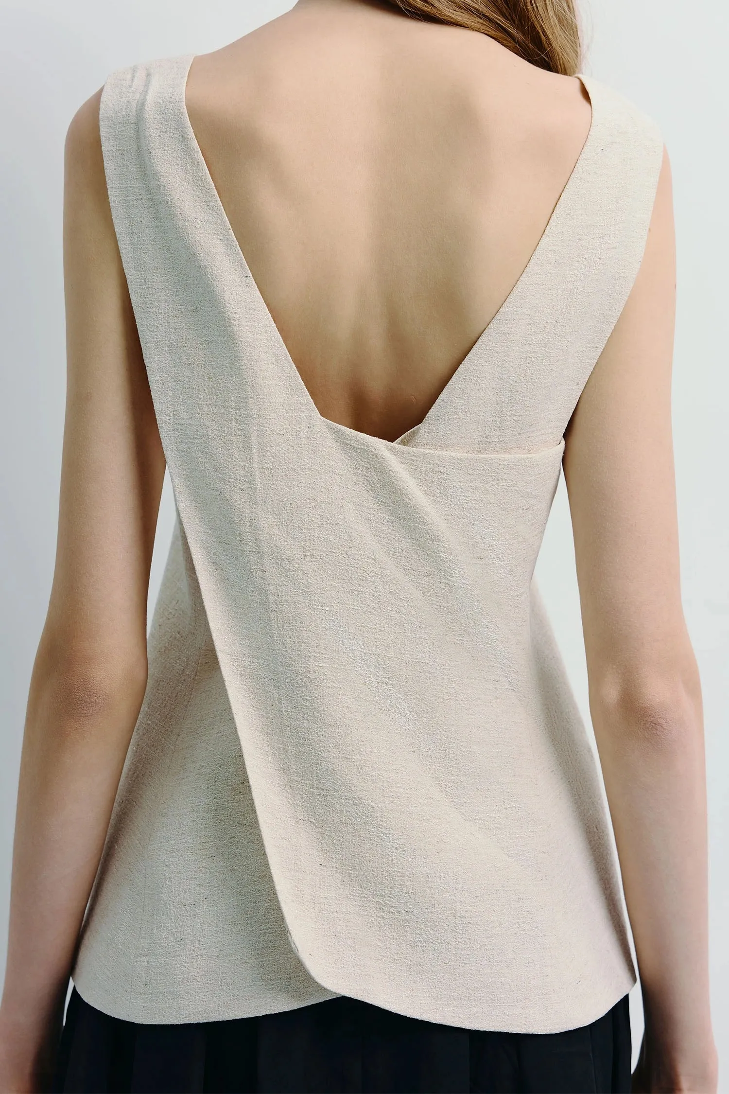 Carré High Square Neck Top sold by Rue Sophie product image thumbnail 2