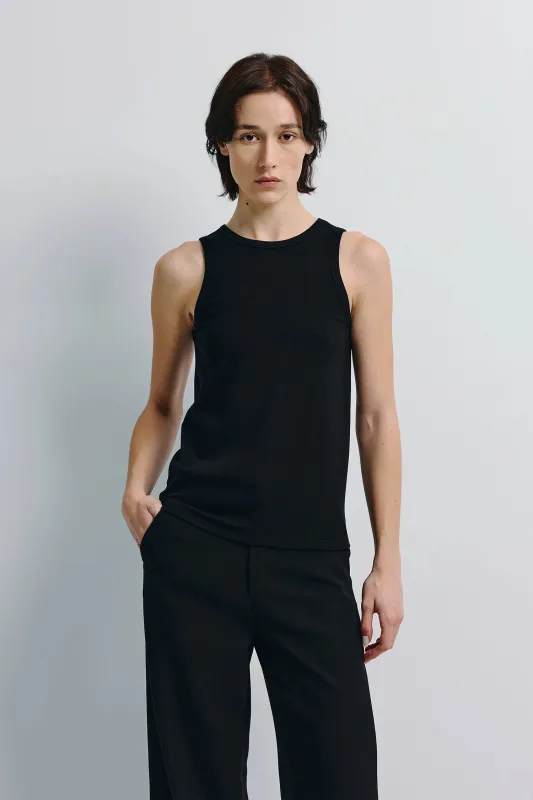 Béri High Neck Tank Top sold by Rue Sophie