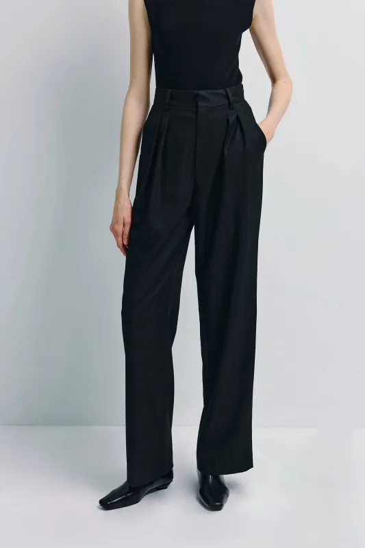 Neil Pleated Waist Pant sold by Rue Sophie