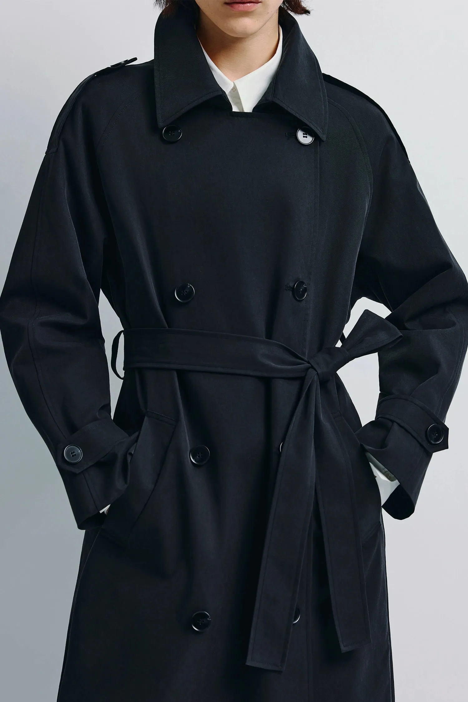 Lea Belted Trench Coat sold by Rue Sophie product image thumbnail 4