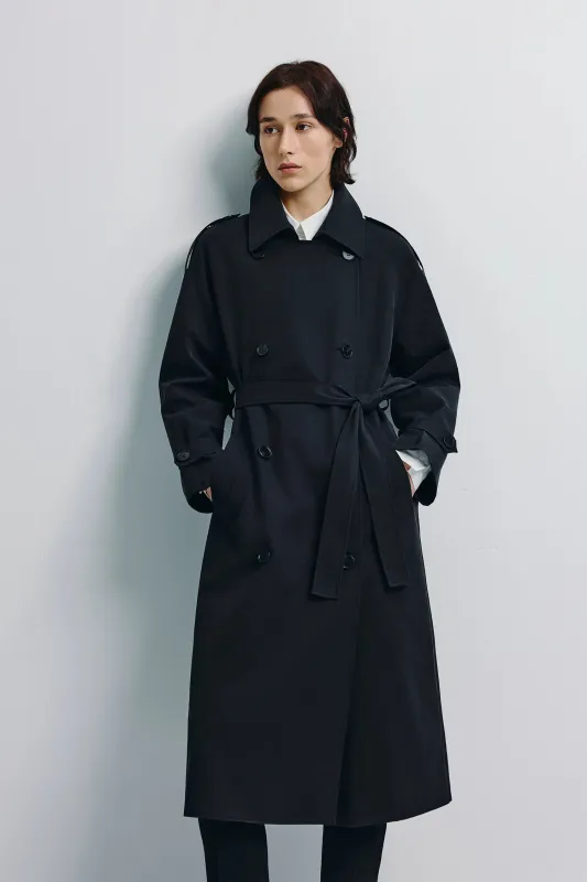 Lea Belted Trench Coat sold by Rue Sophie