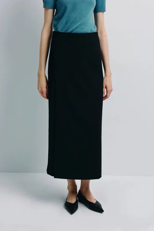 Bex Open Side Midi Skirt sold by Rue Sophie