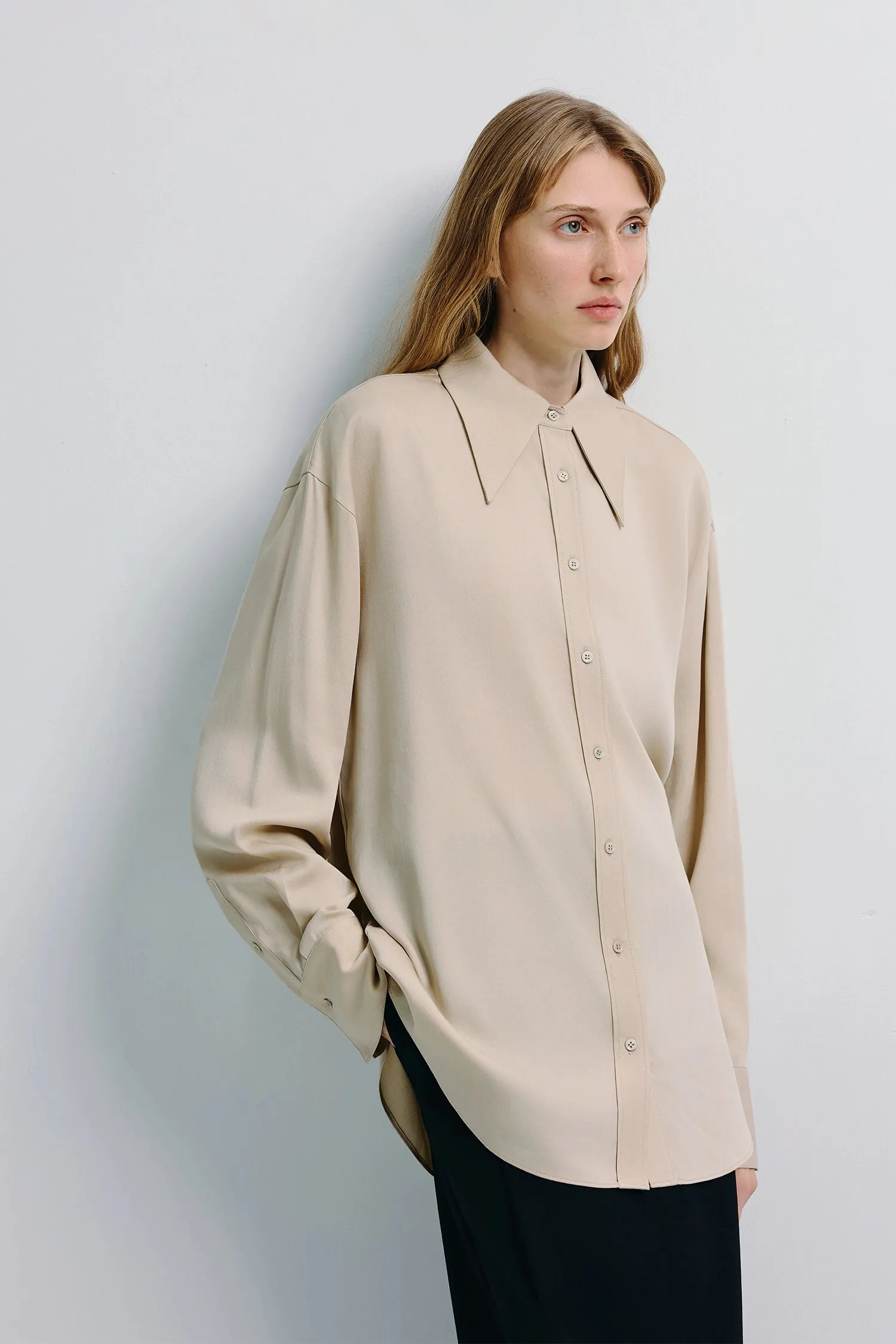 Darrion Pointy Collared Shirt sold by Rue Sophie product image thumbnail 3