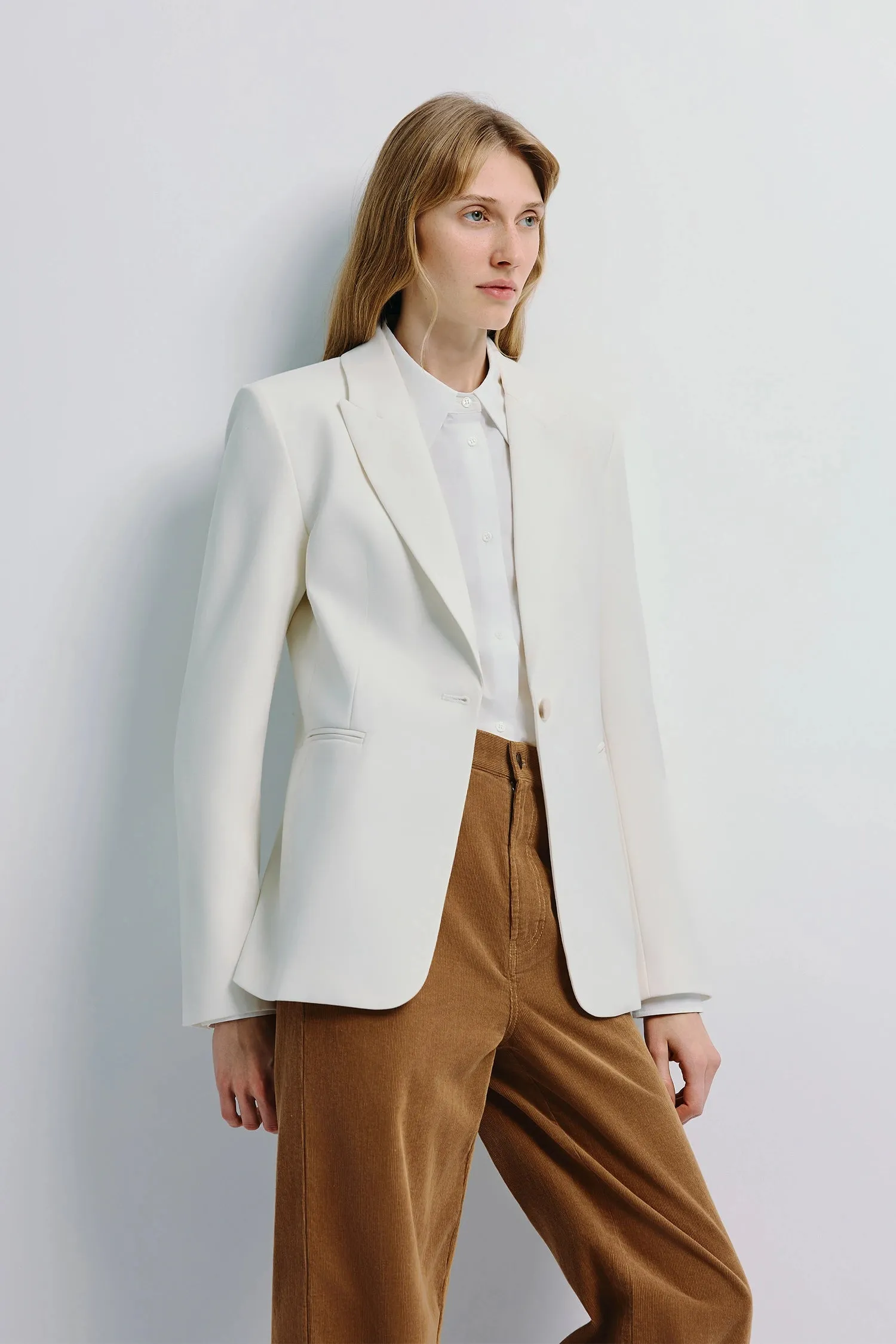 Colette Single Button Blazer sold by Rue Sophie