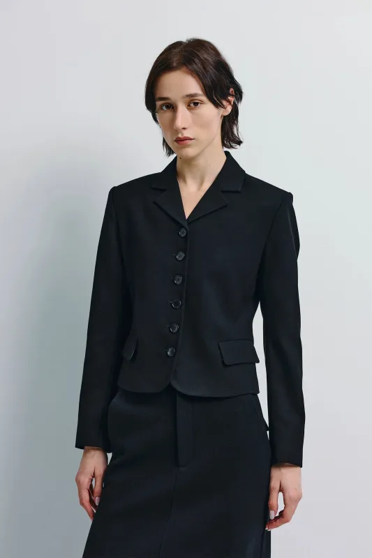 Lenn Fitted Short Blazer sold by Rue Sophie