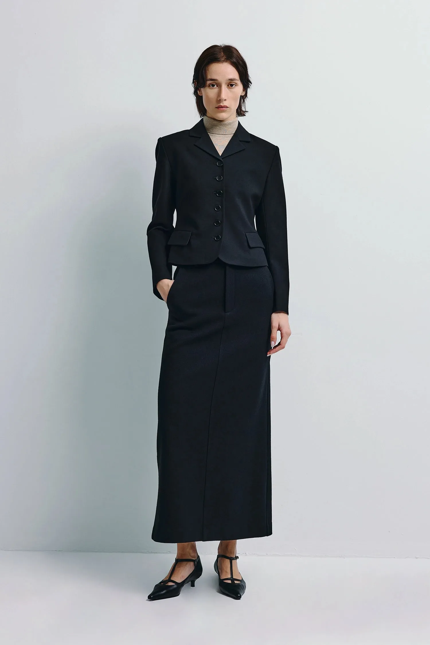 Lenn Fitted Short Blazer sold by Rue Sophie product image thumbnail 2