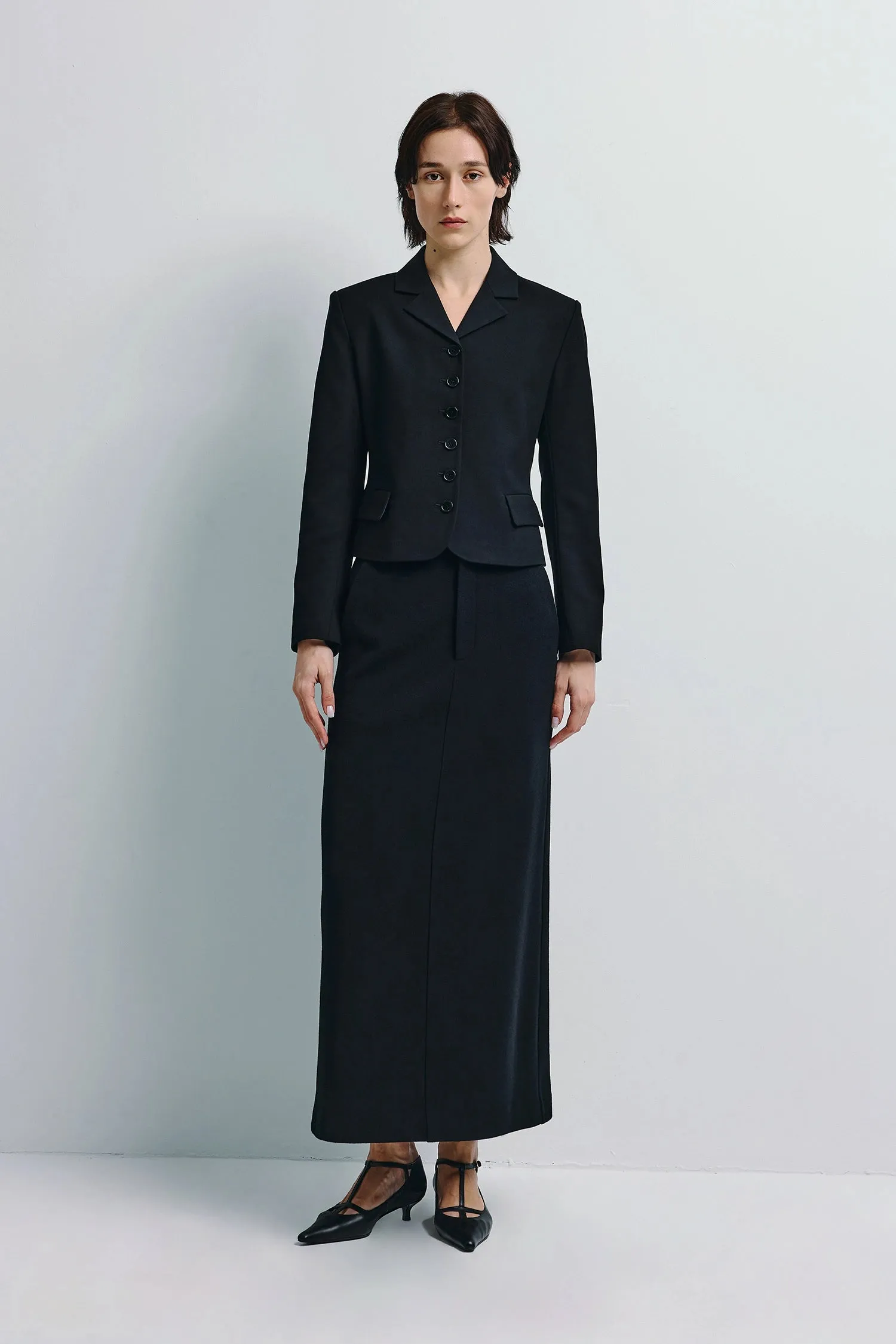 Lenn Fitted Short Blazer sold by Rue Sophie product image thumbnail 4