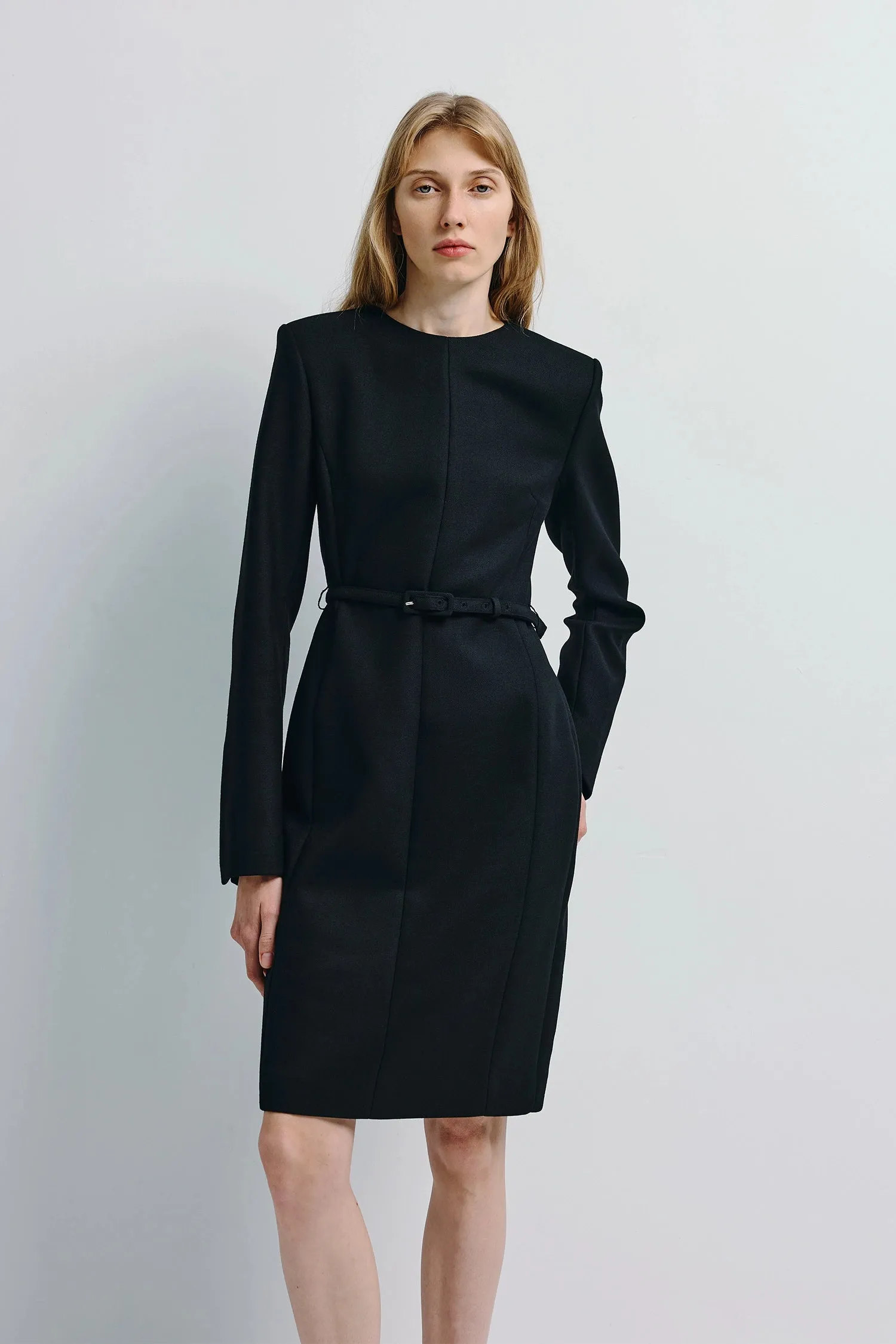 Kember Belted Midi Dress sold by Rue Sophie product image thumbnail 5