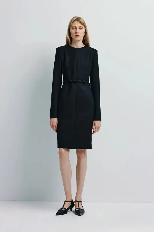 Kember Belted Midi Dress sold by Rue Sophie
