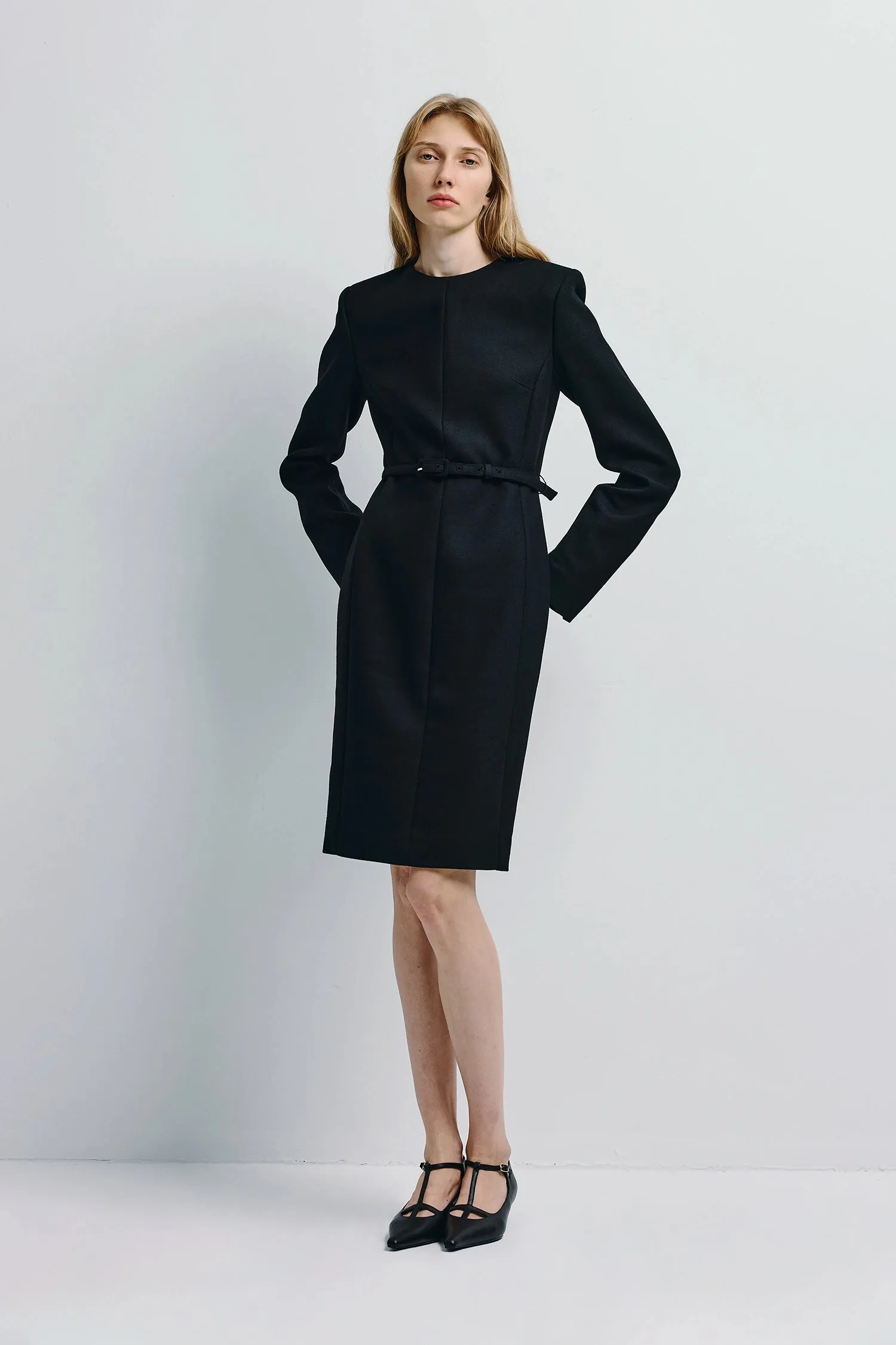 Kember Belted Midi Dress sold by Rue Sophie product image thumbnail 2