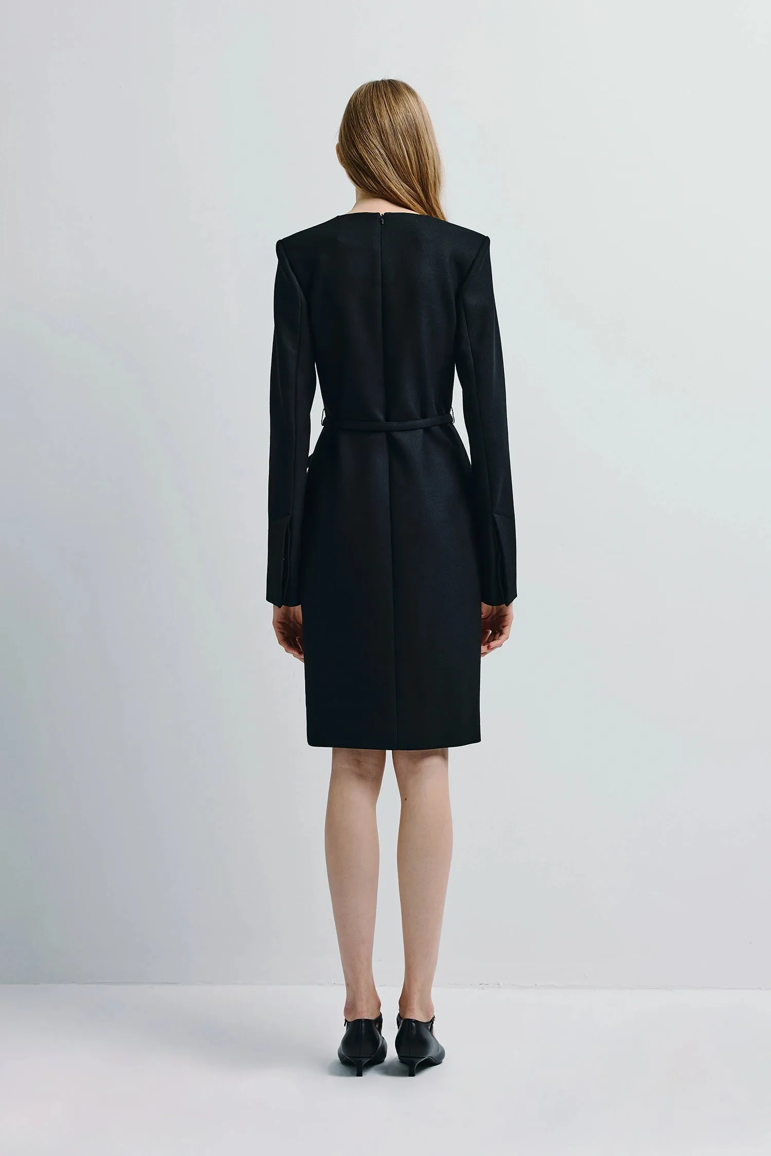 Kember Belted Midi Dress sold by Rue Sophie product image thumbnail 4