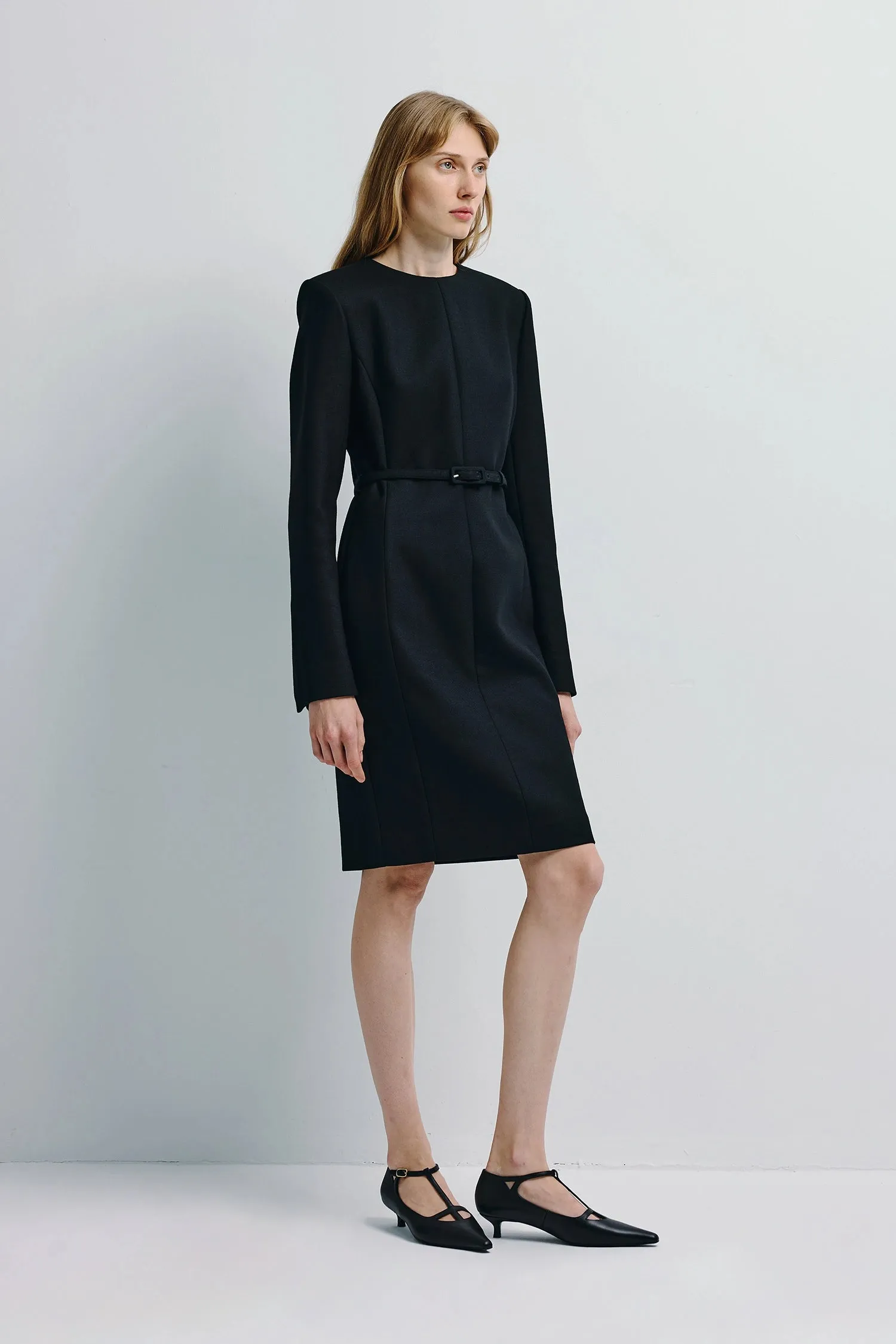 Kember Belted Midi Dress sold by Rue Sophie product image thumbnail 3