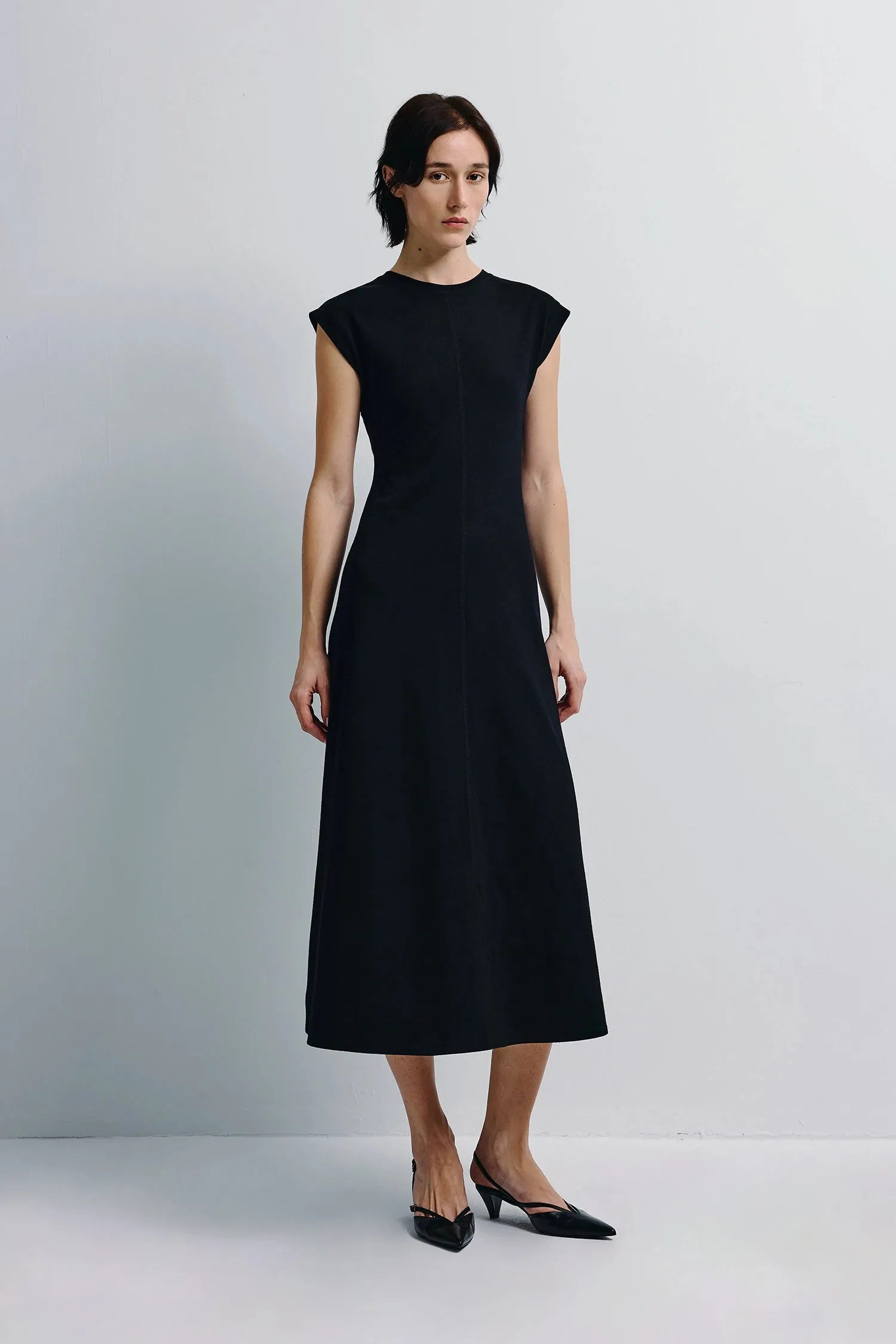 Emmy Sweater Knit Midi Dress sold by Rue Sophie product image thumbnail 3