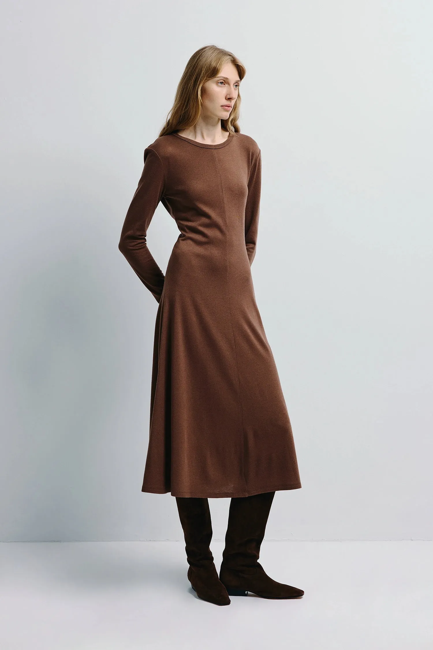 Rotha Sweater Knit Midi Dress sold by Rue Sophie product image thumbnail 3