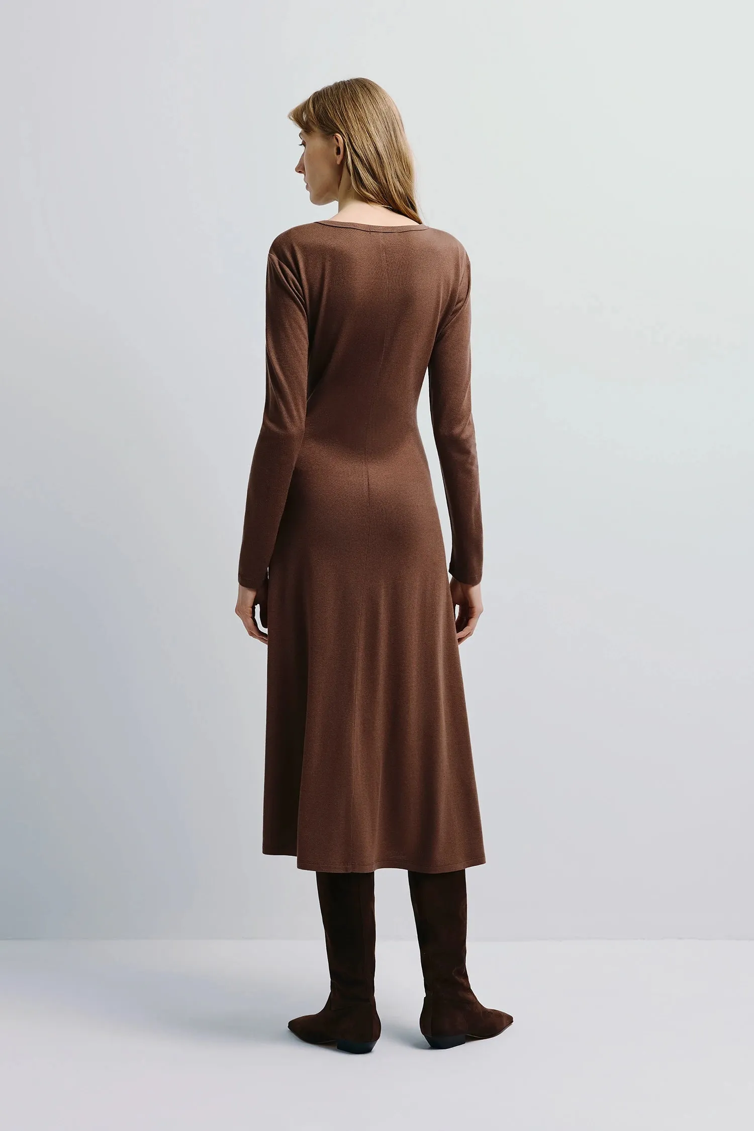 Rotha Sweater Knit Midi Dress sold by Rue Sophie product image thumbnail 4