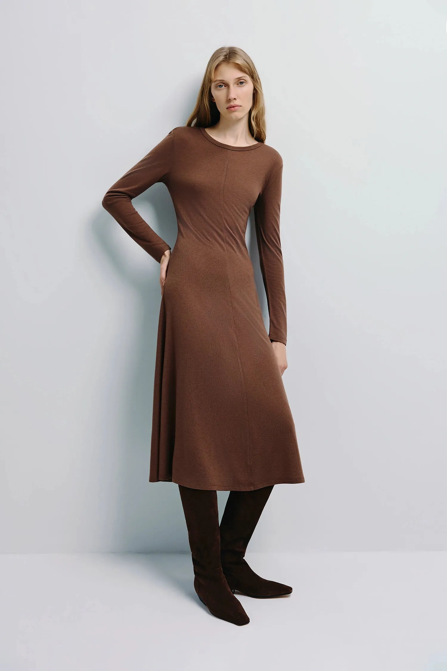 Rotha Sweater Knit Midi Dress sold by Rue Sophie product image thumbnail 2