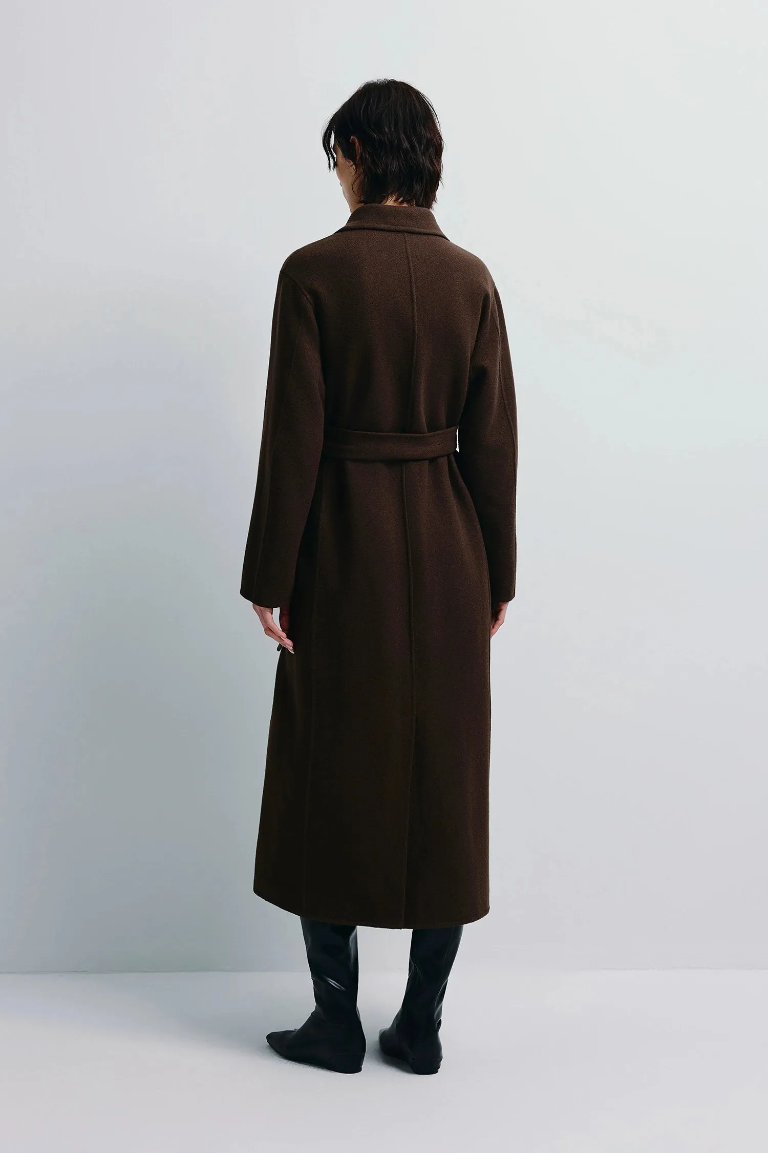 Kerrie Belted Handmade Coat sold by Rue Sophie product image thumbnail 4