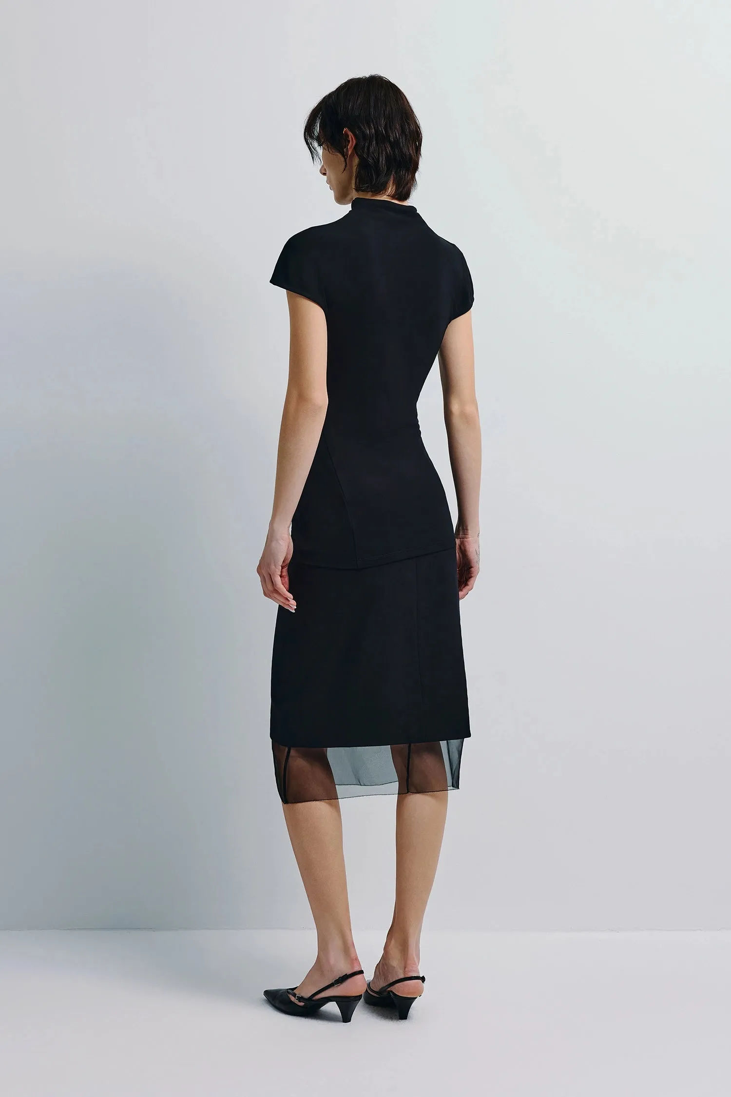 Mille Organza Insert Skirt sold by Rue Sophie product image thumbnail 3