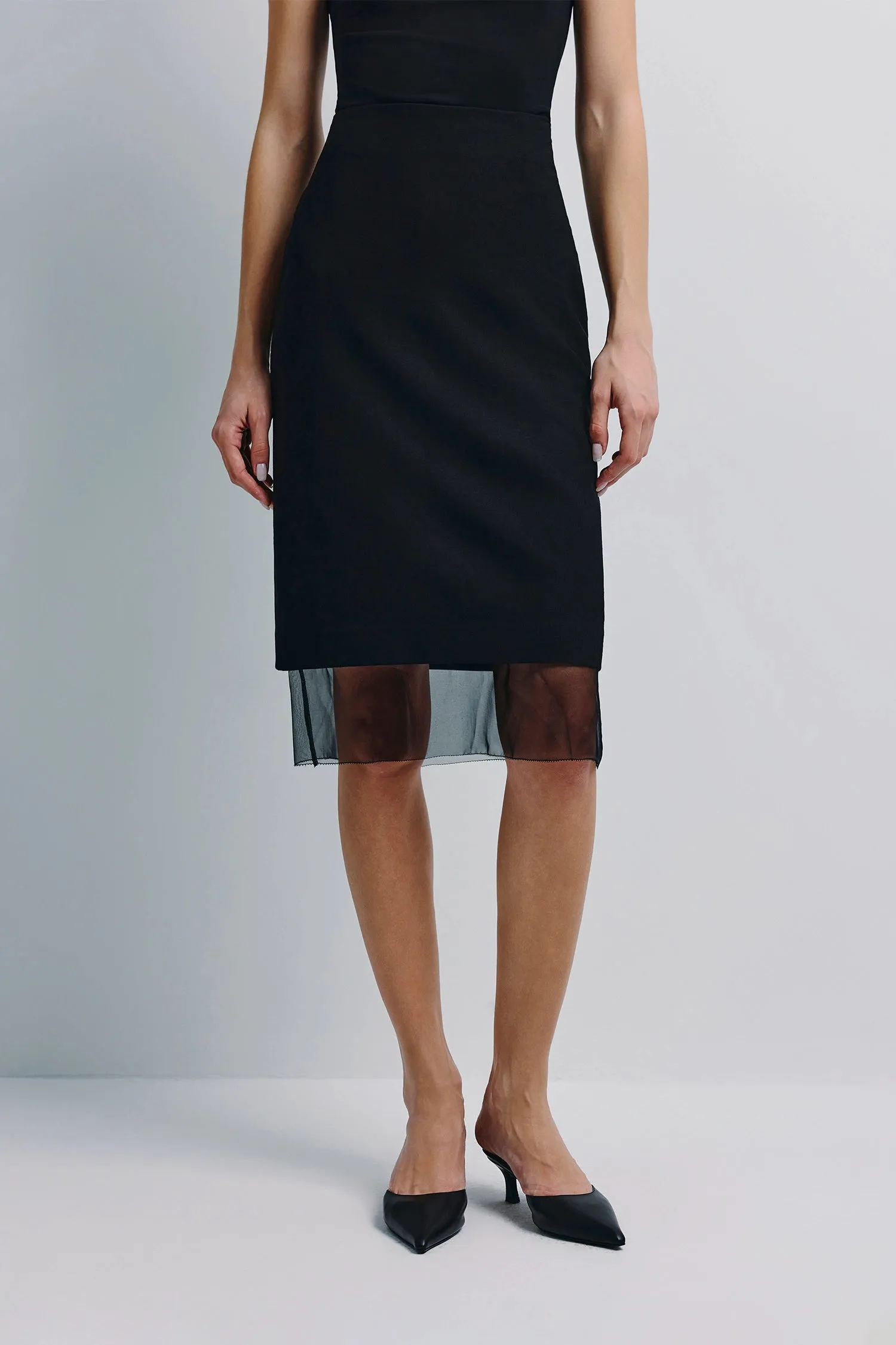 Mille Organza Insert Skirt sold by Rue Sophie product image thumbnail 4