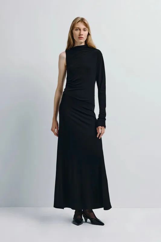 Blaine Draped Maxi Dress sold by Rue Sophie