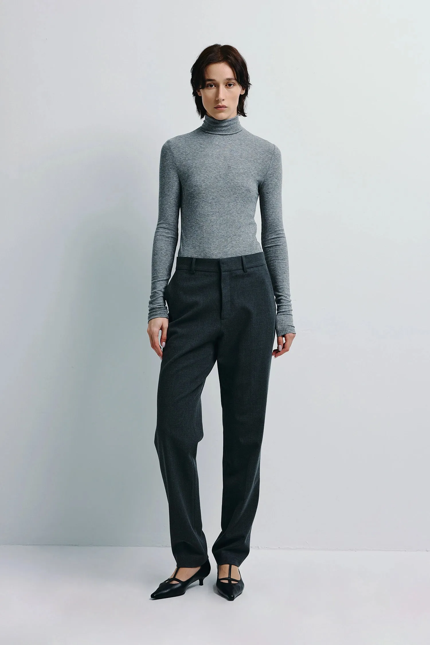 Halley Turtleneck Knit Top sold by Rue Sophie product image thumbnail 3